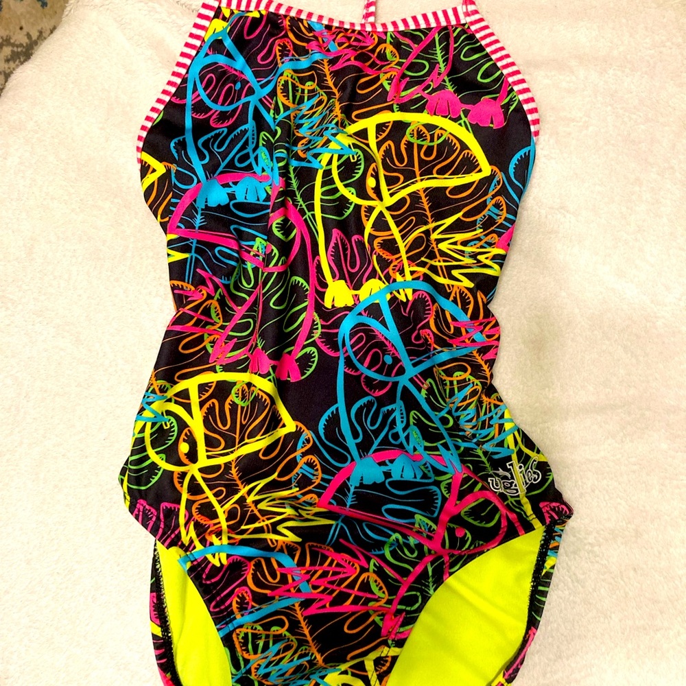 Dolfin Uglies size 28 swim team suit